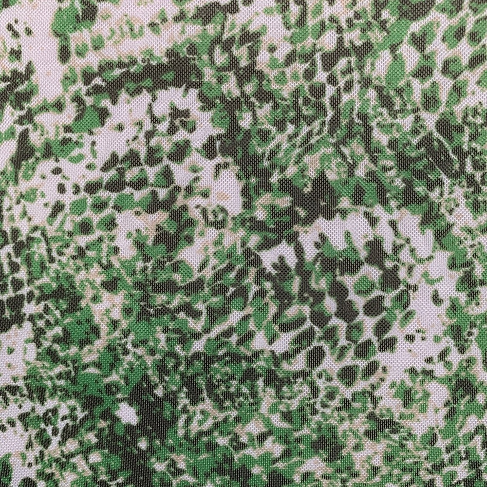 Steve Madden Abstract Green and White Snakeskin Patterned Maxi Skirt - Picture 4 of 5